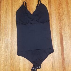 Auden Black Women's Shapewear Bodysuit